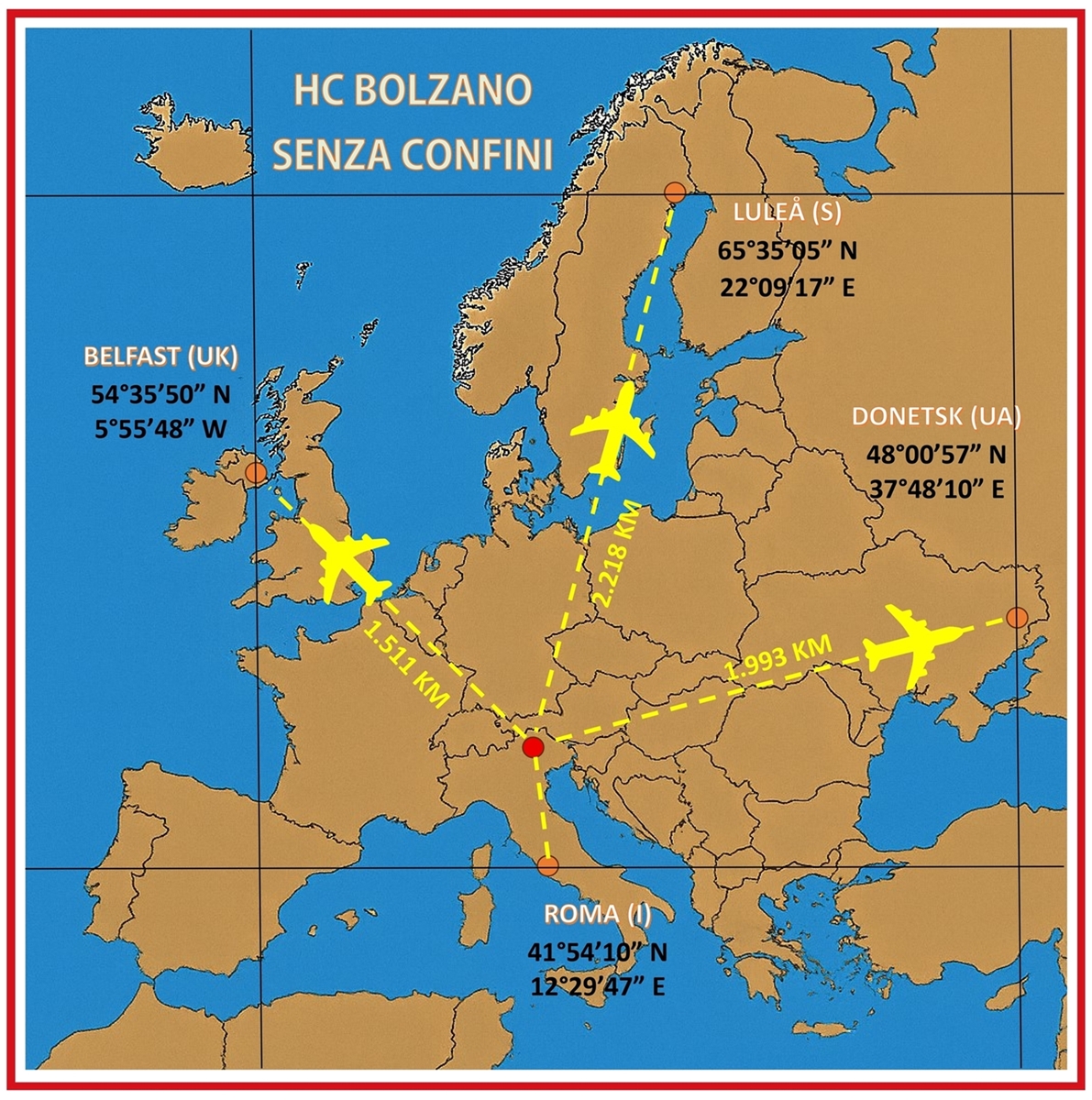 Un HCB senza confini