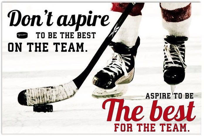 the best FOR the team